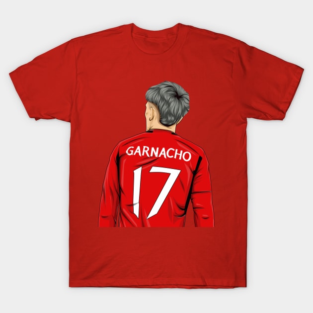 Alejandro Garnacho T-Shirt by Aldduardo